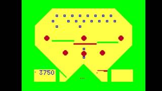 Video Pinball (with a bizarre score bug/exploit) for the TRS-80 CoCo