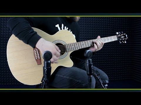 Демонстрация звучания электроакустической гитары Cort SFX-ME OP