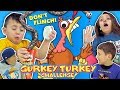 GURKEY TURKEY CHALLENGE (Try Not To Flinch) FUNnel Family Compilation