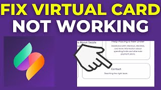 How To Fix Sezzle Virtual Card Not Working (2025)