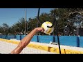 Open Hand Tip, Dink, or Dunk- Beach Volleyball Rules-LIVE EXAMPLE