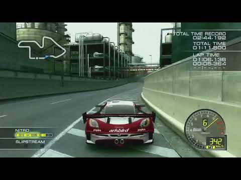 Ridge Racer 7 Time Attack no nitrous. Industrial Drive
