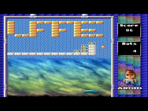 AMIGA OCS ANOID FIXED REUPLOAD HAM 2000 COLORS ARKANOID BREAKOUT ELEMENTS & SOURCE By Uffe Jakobsen