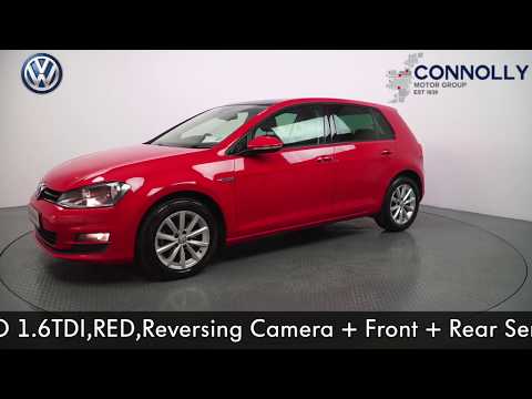 CMG VW BALLINA 161D14116 VW GOLF LOUNGE AUTO 1 6TDI,RED