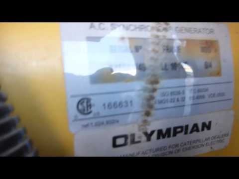 OLYMPIAN GEP30 30 KVA PERKINS 2005, 7325 HRS. | SNS1010