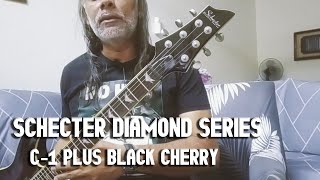 Video thumbnail for Schecter Diamond Series C-1 Plus Black Cherry | HASSAN BABYLON 3M Spontan Jam by Hassan Babylon Official