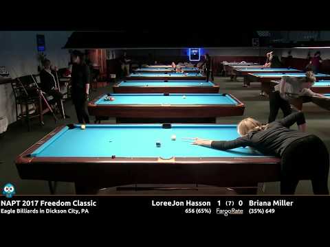 LoreeJon Hasson vs Briana Miller - NAPT 2017 Freedom Classic