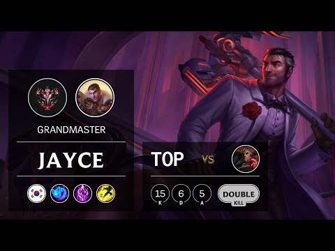 Jayce Top vs Swain - KR Grandmaster Patch 9.7