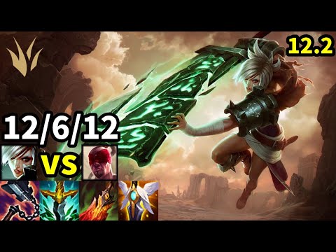 Riven Jungle vs Lee Sin - KR Grandmaster | Patch 12.2