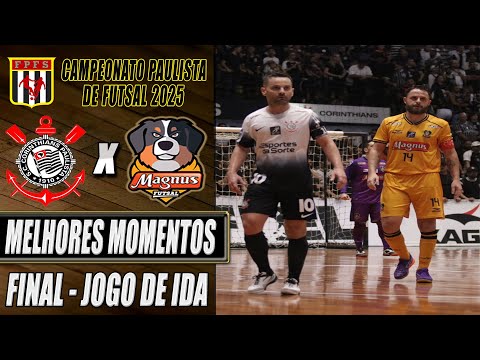 Corinthians X Magnus | FINAL | 1º Jogo | Campeonato Paulista de Futsal 2025 (02/12/2025)