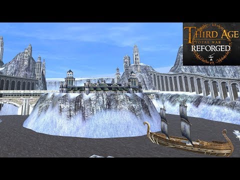 THE LAST BATTLE AT THE GREY HAVENS (Siege Battle) - Third Age: Total War (Reforged)