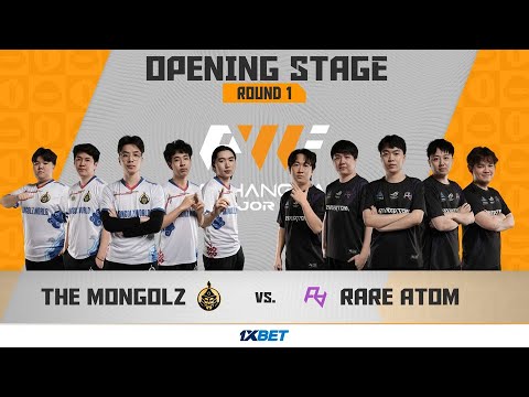 MONGOLZ vs RARE ATOM - PWE Shanghai Major 2024 - Opening stage - Day 1 - MN cast