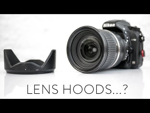 How to use a lens hood...