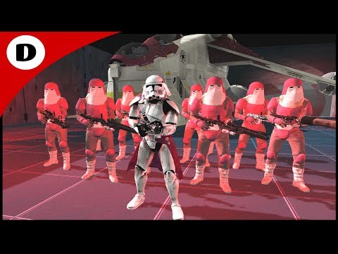 Commander Bacara Boards Bounty Hunter's Ship - Men of War: Star Wars mod