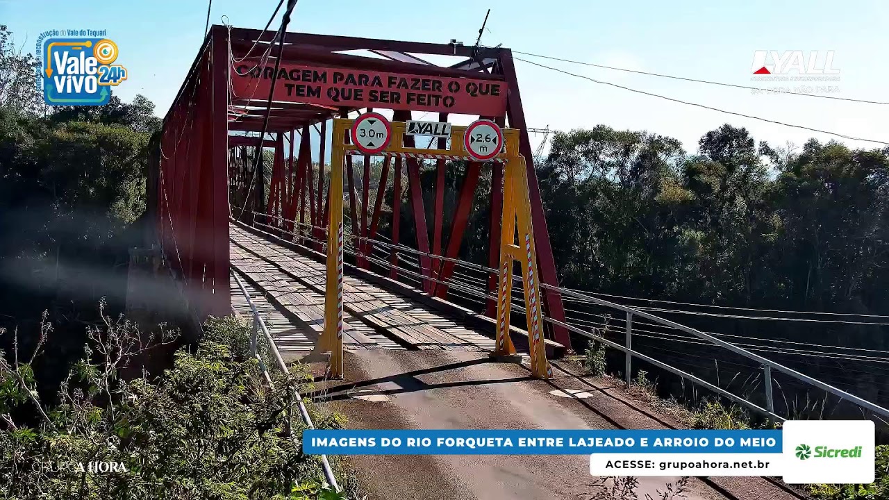 #2 PONTE ENTRE LAJEADO E ARROIO DO MEIO, RIO FORQUETA E RIO TAQUARI