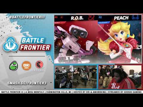 Battle Frontier 3 sWF: Zinoto (Peach) vs BooBear (ROB)