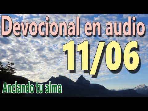 Devocional en audio 11/06 - Anclando tu alma