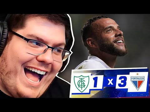 CASIMIRO REAGE A FORTALEZA 3X1 AMERICA MG - DIA DE AZAR DO GOLEIRO #casimiro