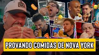 PROVAMOS AS COMIDAS MAIS FAMOSAS DE NOVA YORK