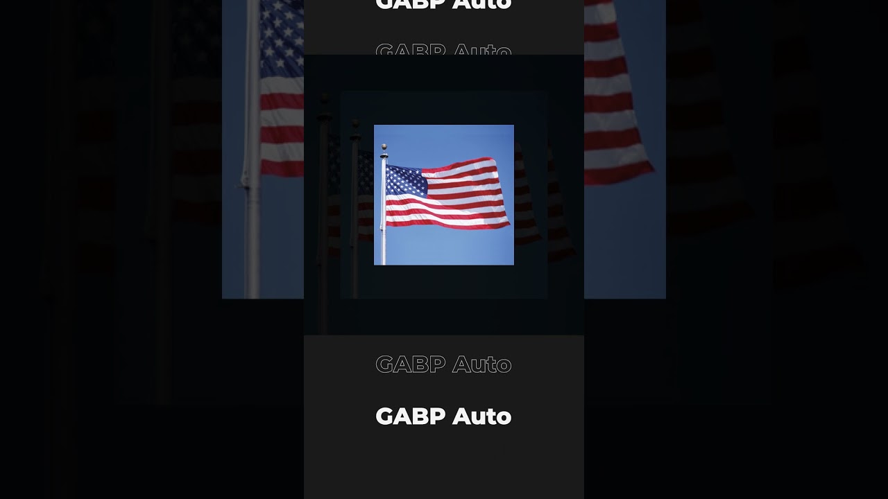 Why are there American flags on bridges? Tipseri