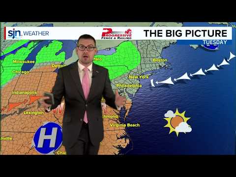 Tuesday Morning Forecast September 10th, 2019