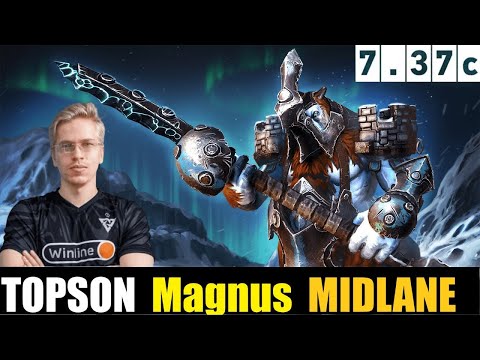 🤯 TOPSON [Magnus] MID 7.37C - DOTA 2 HIGHEST MMR MATCH #dota2  #dota2gameplay  #topson
