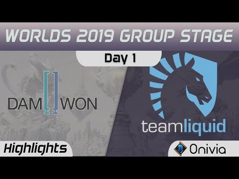 DWG vs TL Highlights Worlds 2019 Main Event Group Stage Damwon Gaming vs Team Liquid by Onivia