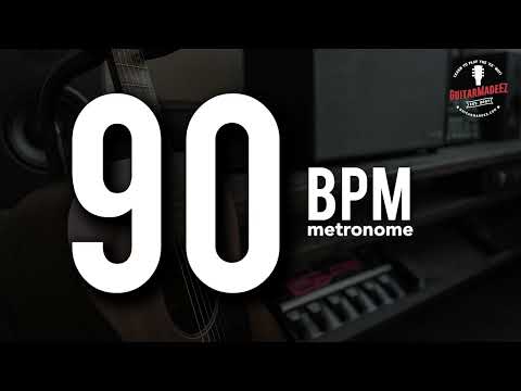 90 BPM | Metronome | "Click" Beat Style | 15 minute Practice Track
