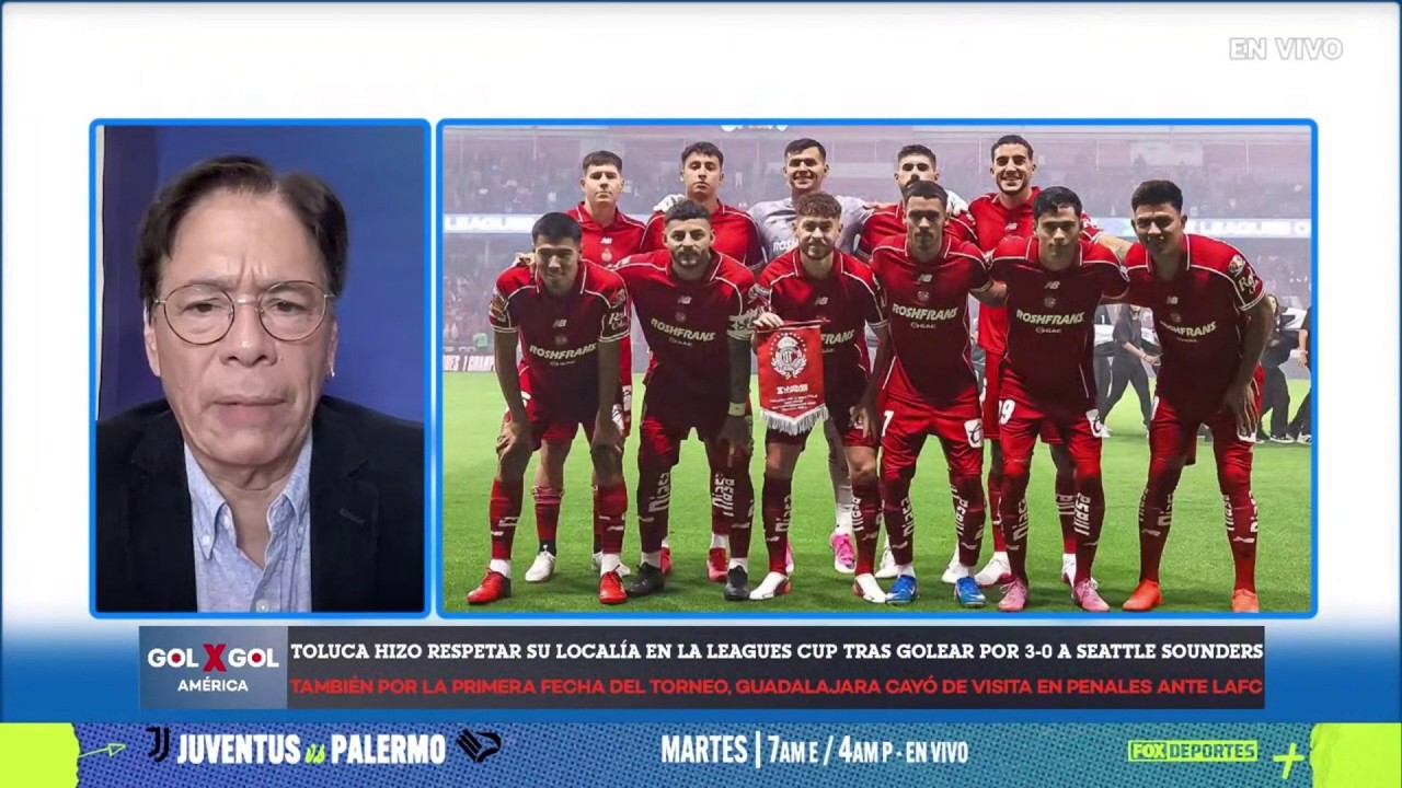 🔥 TOLUCA 3-0 SOUNDERS | Goleada del equipo de Mohamed en la Leagues Cup | GolXGol