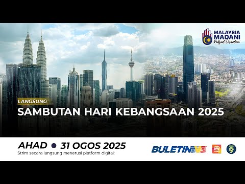 [PENUH] Perbarisan Dan Perarakan Sambutan Hari Kebangsaan 2025 | 31 Ogos 2025