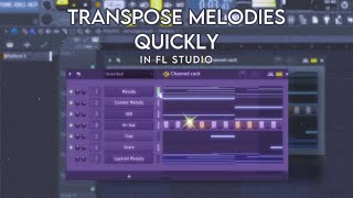 HOW TO TRANSPOSE MELODIES IN THE CHANNEL RACK IN FL STUDIO