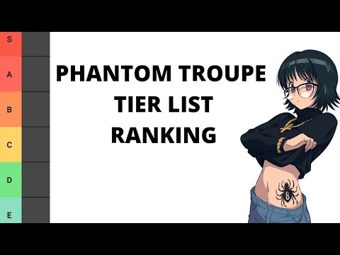 Phantom Troupe Tier List Ranking from Hunter X Hunter