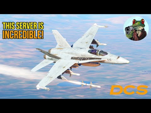 FIGHTS OVER SYRIA! - DCS Multiplayer on SRS Contention Server!