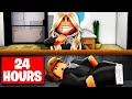 I Spent 24 Hours Under GIRL TAP S House Brookhaven RP