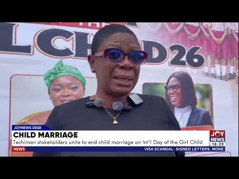 Child Marriage: Techiman stakeholders unite to end child marriage on Int'l Day of the Girl child