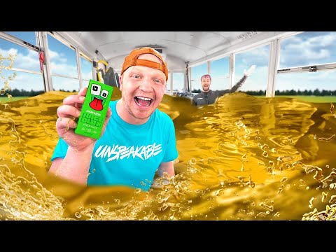 I Filled My School Bus with Juice!
