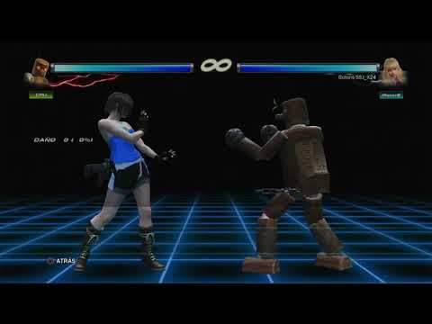 Lili Jill Valentine Move List Comand List 2 VS Asuka - Tekken tag Tournament 2 ( Uchiha x24 ) PS3