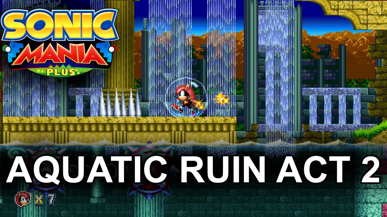 Sonic Mania: The Misfits Pack - Aquatic Ruin Zone Act 2 Showcase - SAGE 2020 - YouTube