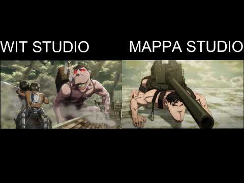 WIT VS MAPPA ATTACK ON TITAN