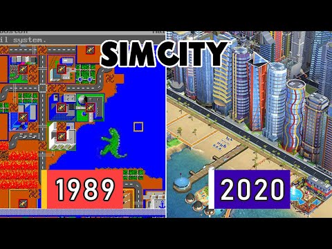 Evolution of SimCity Video Games 1989-2014