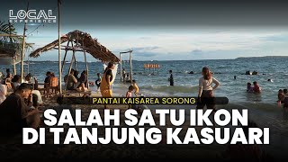 Pantai Kaisarea Sorong, Destinasi Favorit Warga Lokal dengan Sunset Memukau