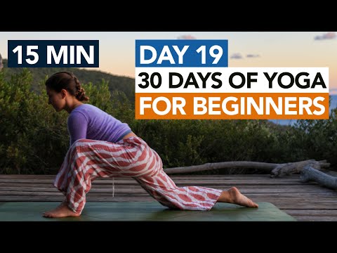 15 Min Evening Yoga Routine (Day 19) 30 Days of Yoga For Beginners