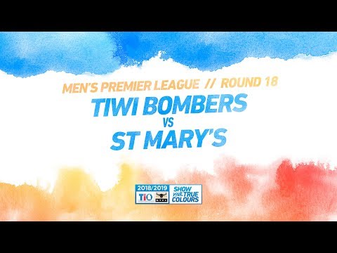Tiwi Bombers vs St Mary's: Round 18 - Men's Premier League: 2018/19 TIO NTFL