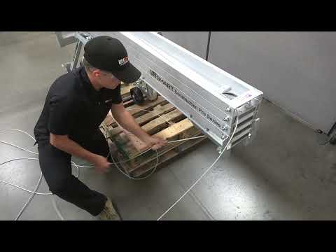 LiftSmart Material Lifts - Service Video / Replacing a broken cable that is visible @ the Front Mast