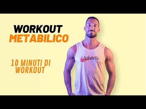 WORKOUT METABOLICO per combattere ritenzione idrica e cellulite