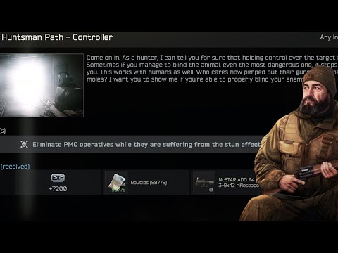 How To Do The Huntsman Path - Controller, The Easy Way - Escape from Tarkov