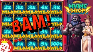 🔥 TWO MASSIVE MAX WINS ON HACKSAW'S NEW DIVINE DROP SLOT! Video Video