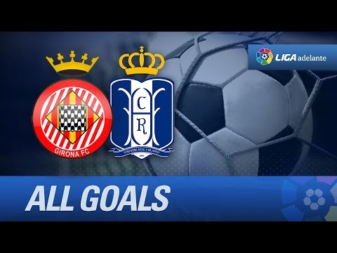 Todos los goles de Girona FC (2-0) Recreativo de Huelva - HD