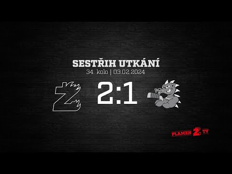 SESTŘIH | 2023/24 | 34. kolo | SKLH Žďár nad Sázavou - Draci Pars Šumperk 2:1 (03.02.2024)