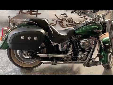 Handmo Softail Shorty GP Exhaust